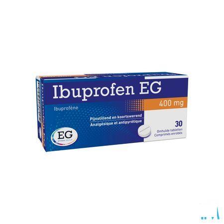 Ibuprofen EG 400 mg Filmomhulde Tabletten 30 X 400 mg  -  EG