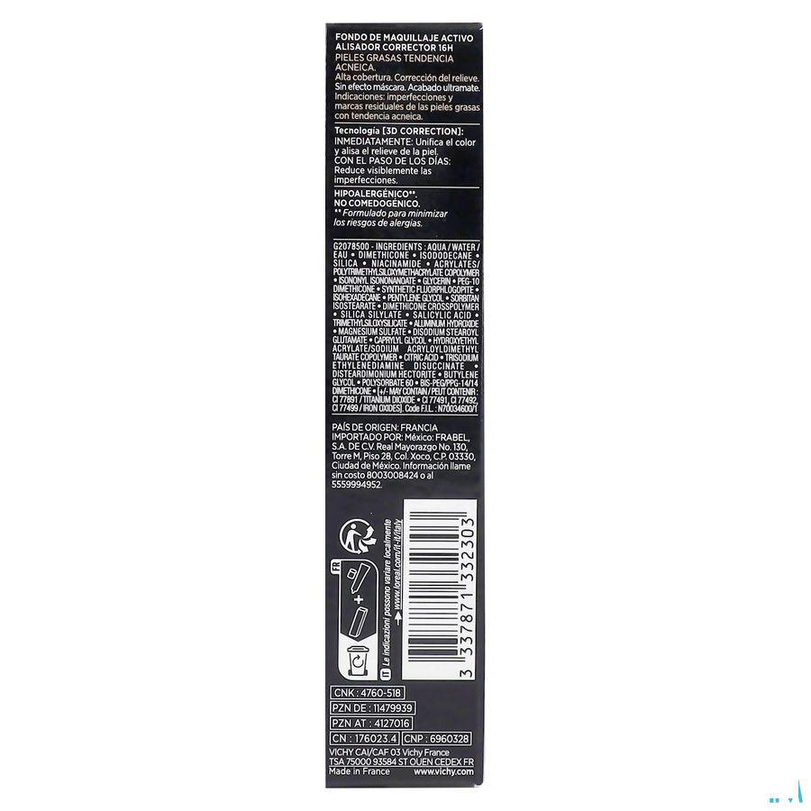 Vichy Fdt Dermablend Correction 3d 25 30 ml  -  Vichy
