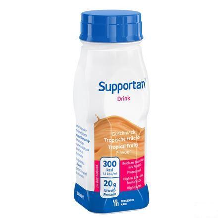 Supportan Fruits Tropicaux Flacon 4x200 ml 7019601  -  Fresenius
