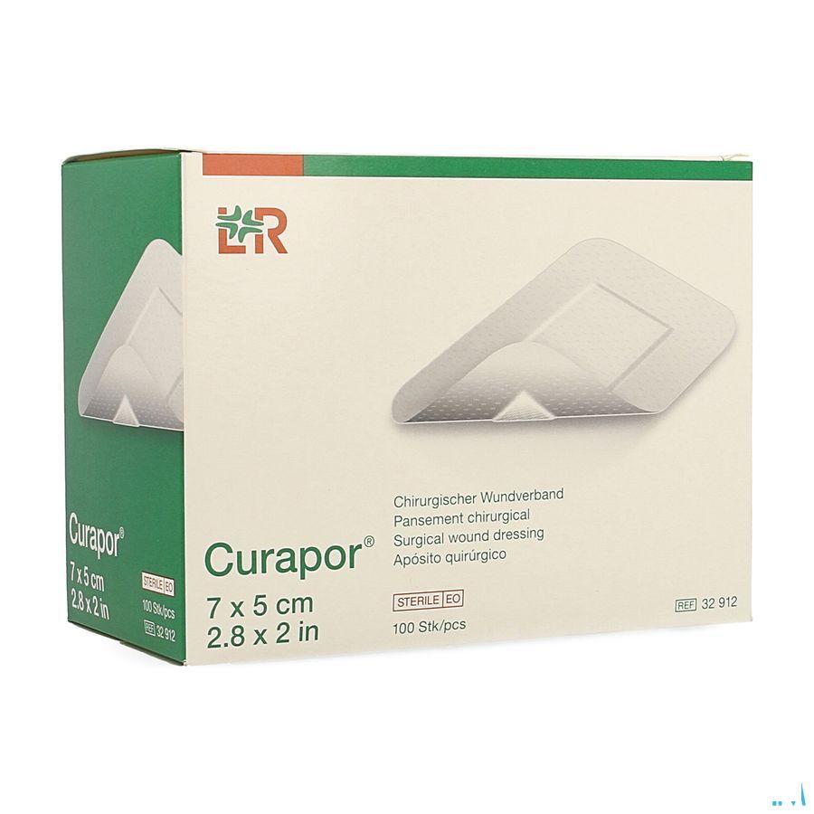 Curapor Pansement Chirurg. Steril 7Cmx 5Cm 100 32912  -  Lohmann & Rauscher