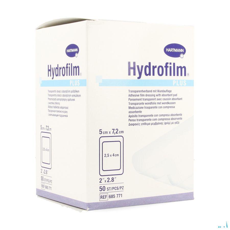 Hydrofilm Plus 5x7,2cm 50 P/s  -  Hartmann