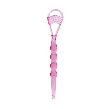 Miradent Gratte Langue Deluxe Rose  -  Eureka Pharma