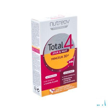 Total 4 Dag Nacht Blister 14 Tabletten + 14 Gel 