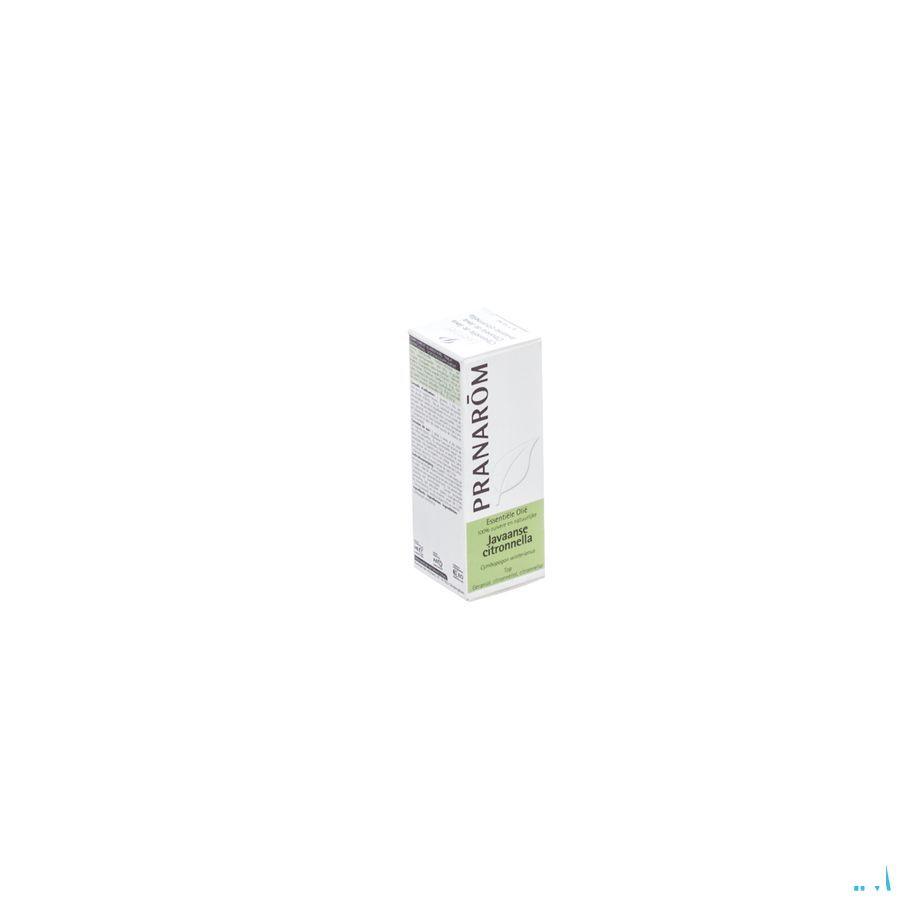 Citronnelle Van Java Essentiele Olie 10 ml  -  Pranarom