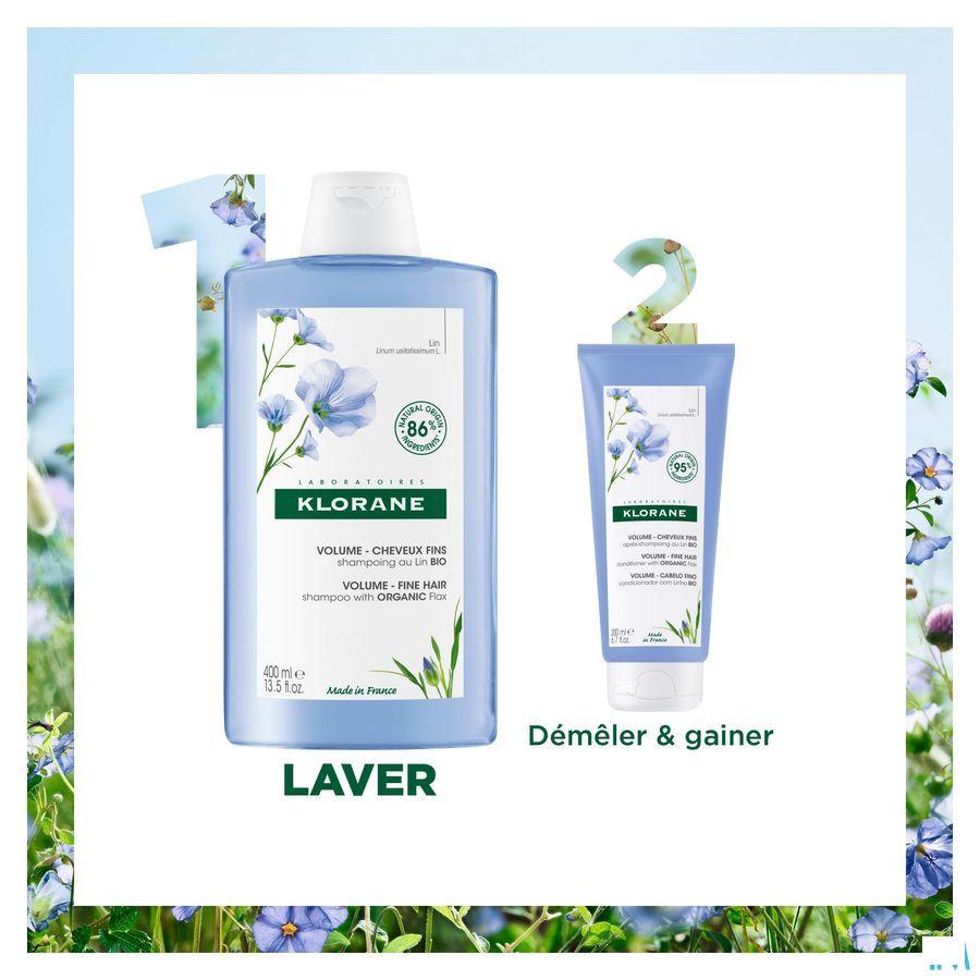 Klorane Capil. Shampooing Lin 400 ml