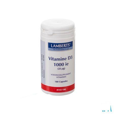 Lamberts Vitamine D 1000IE25 µg Tabletten 180  -  Health Benefits 08