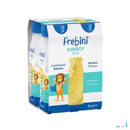 Frebini Energy Drink Enfant Banane Flacon 4x200 ml  -  Fresenius