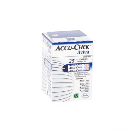 Accu Chek Aviva Teststroken 25 6453961016  -  Roche Diagnostics