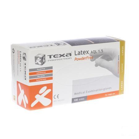Cmt Gants Latex Blanc Lp S 100  -  Infinity Pharma