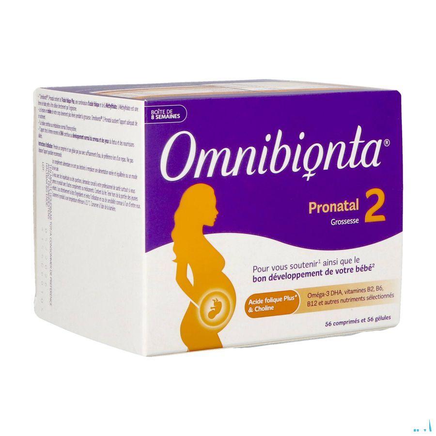 Omnibionta Pronatal 2 Zwanger 8weken Tabl 56+Caps 56