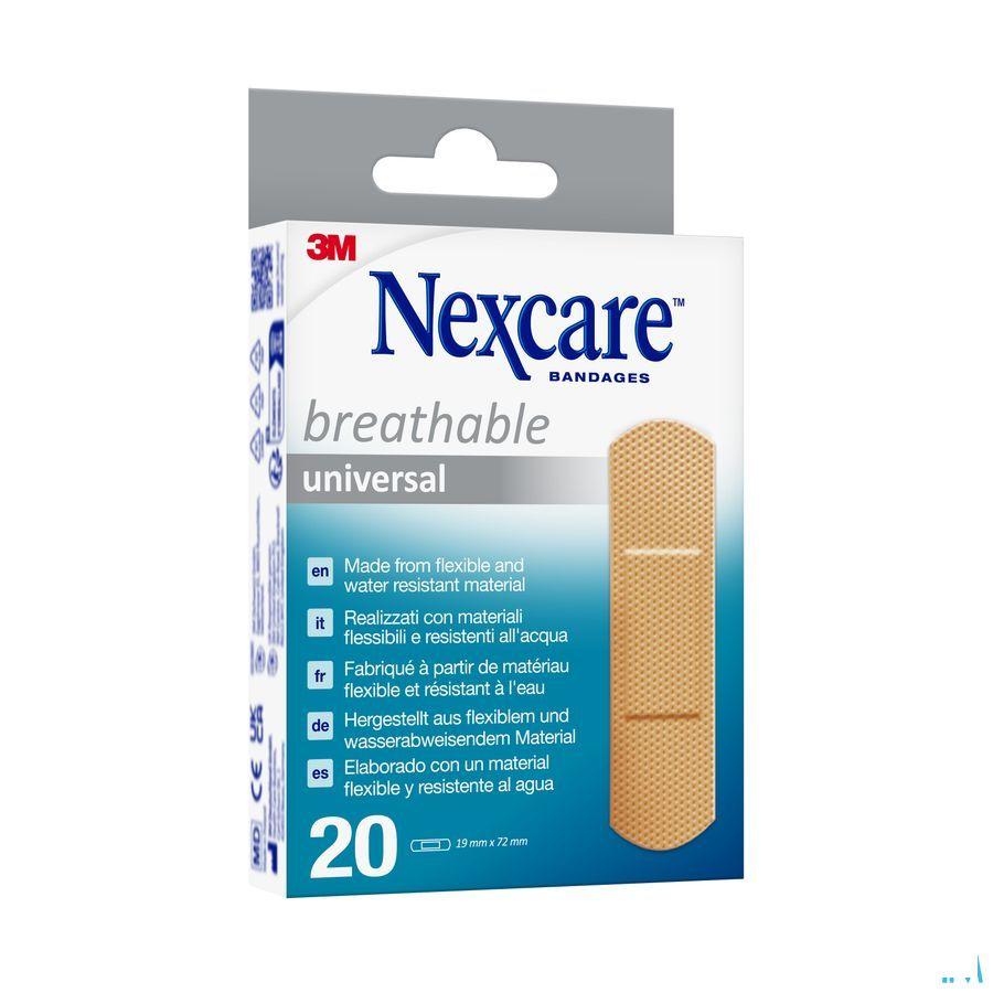 Nexcare 3M Breath.Univ.19X72Mm Strips 20 N0320Ns-0  -  3M