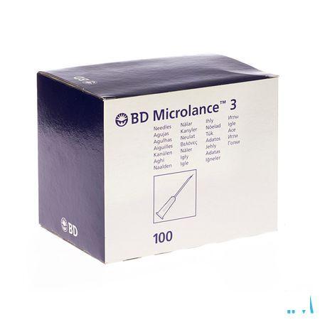 Bd Microlance 3 Nld 27G 3/4 Rb 0,4X19Mm Grijs 100
