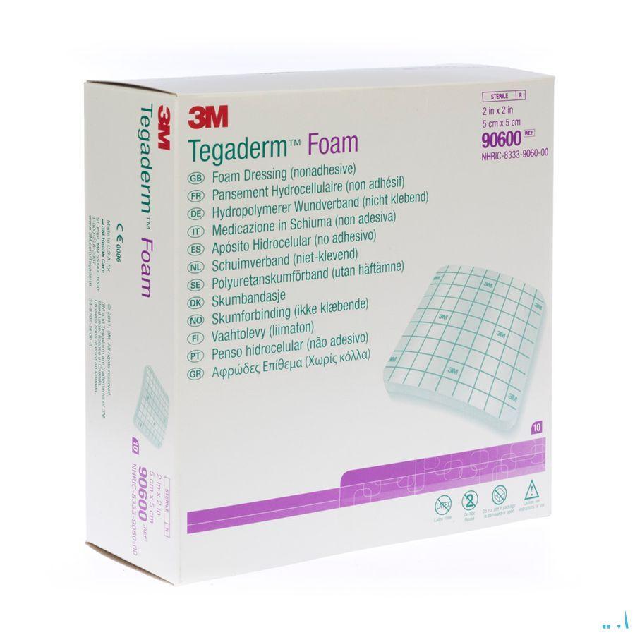 Tegaderm Foam Dressing 5,0x 5,0cm 10 90600  -  3M