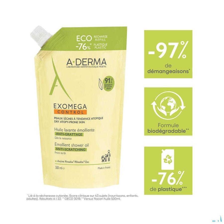 Aderma Exomega Control Huile Lav.Emol.Refill500 ml
