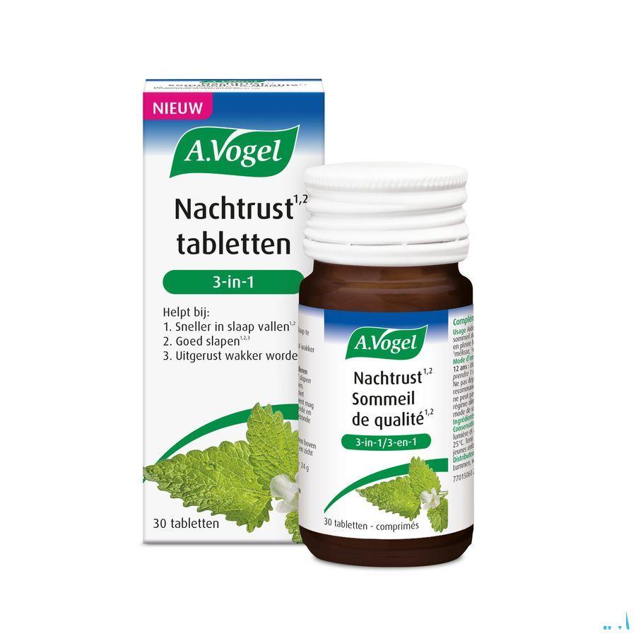 A.Vogel Nachtrust 3In1 Tabl 30