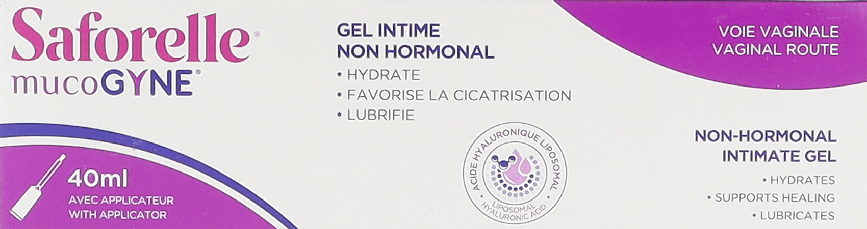 Mucogyne Vaginale Gel + applicator Tube 40 ml
