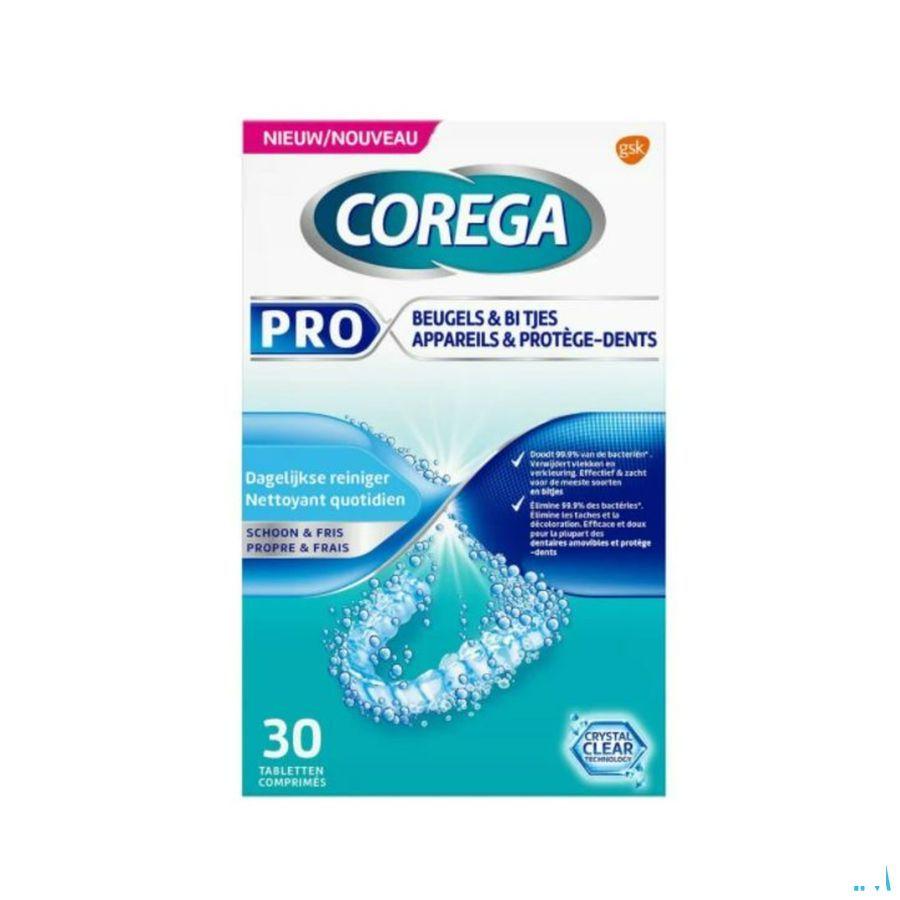 Corega Pro Protege Dents Tabl 30