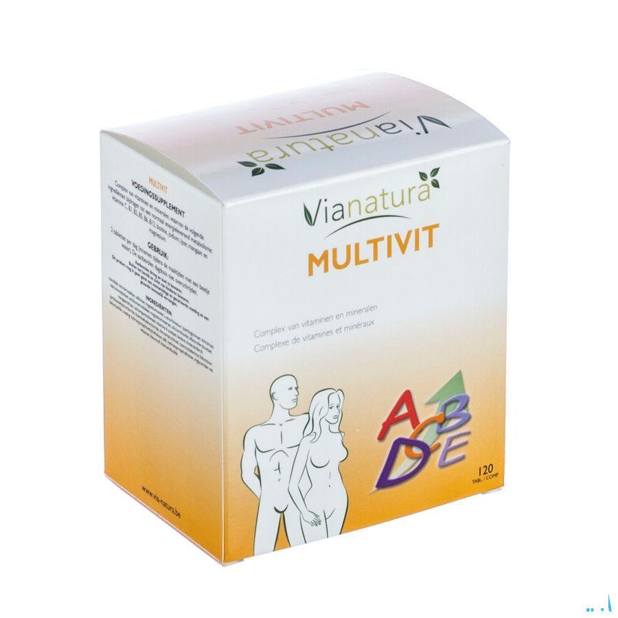 Multivit Via Natura Tabletten 120  -  Biover