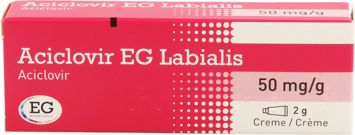 Aciclovir EG Labialis Creme 2gr  -  EG