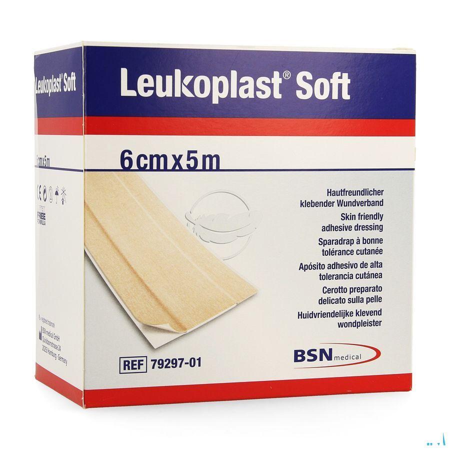 Leukoplast Soft 5mx6cm 1