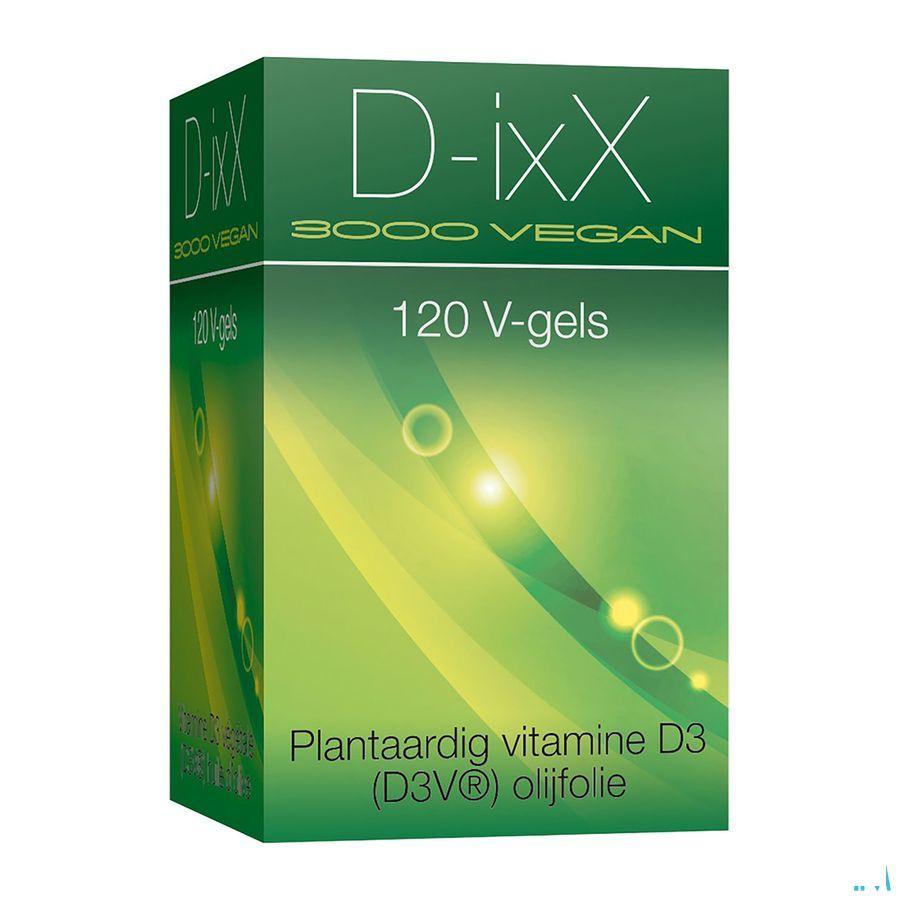 D-Ixx 3000 Vegan Soft Caps 120  -  Ixx Pharma