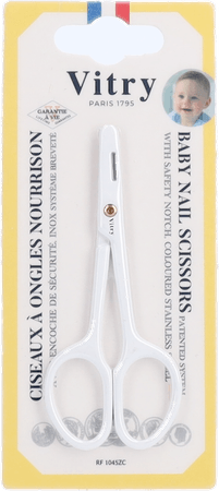 Vitry Ciseaux Nourrisson Inox Pastilleel 1045  -  Vitry