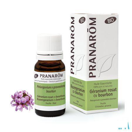Geranium Bourbon Bio Essentiele Olie 10 ml  -  Pranarom