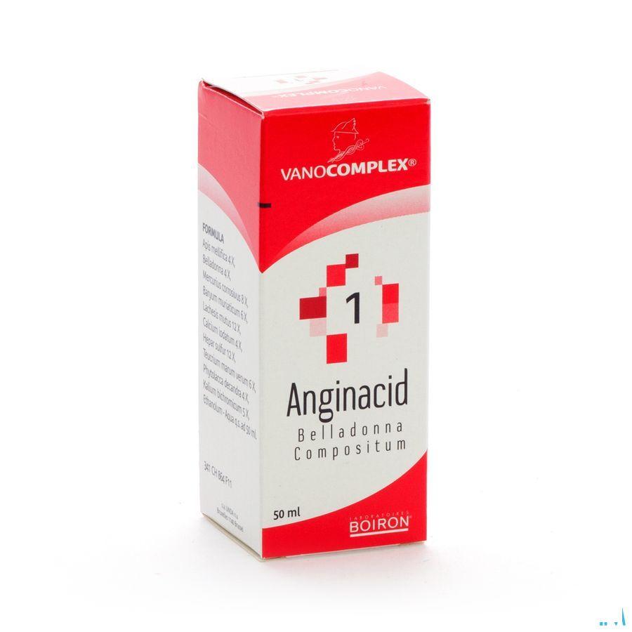 Vanocomplex N 1 Anginacid Gouttes 50 ml  -  Unda - Boiron