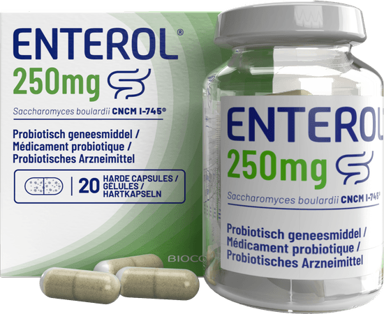 Enterol 250 mg Capsule Harde Dur 20 X 250 mg