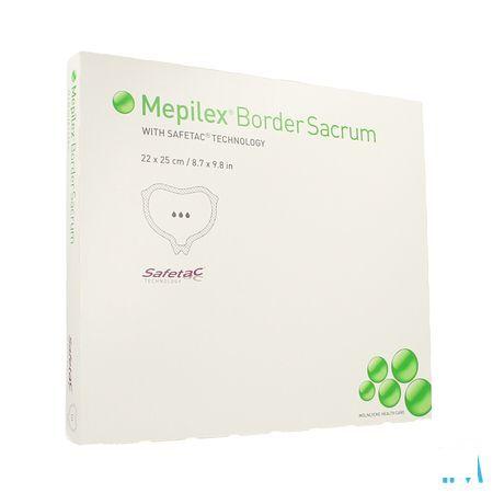 Mepilex Border Sacrum Ster 22,0x25,0 5 282450  -  Molnlycke Healthcare