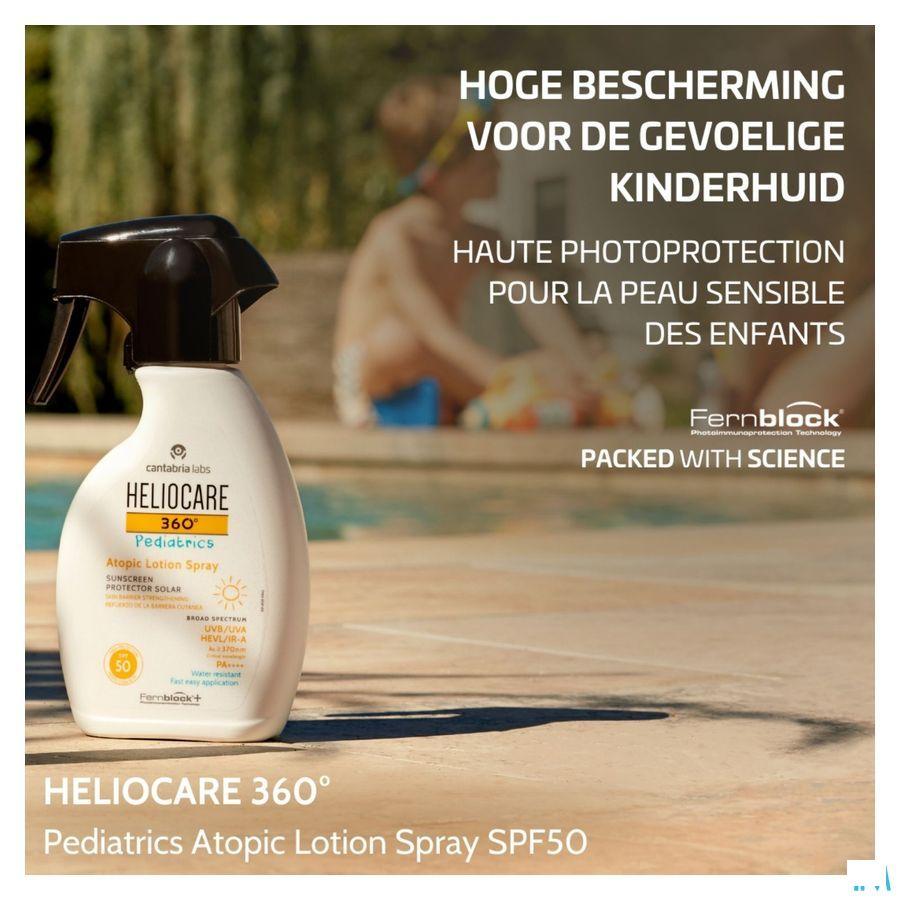 Heliocare 360 Pediat.Atopic Lotion Ip50 Spray250 ml  -  Hdp Medical Int.