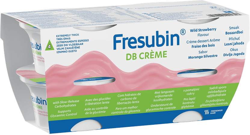 Fresubin Db Creme 125 gr Fraise Des Bois/bosaardbei  -  Fresenius