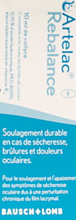 Artelac Rebalance Oplossing 10 ml