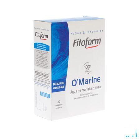 O Marine Drinkbare Ampullen 30x10 ml Fitoform  -  Bioholistic Diffusion