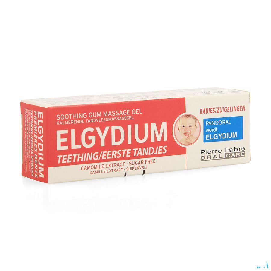 Elgydium Eerste Tandjes Gel Tube 15 ml