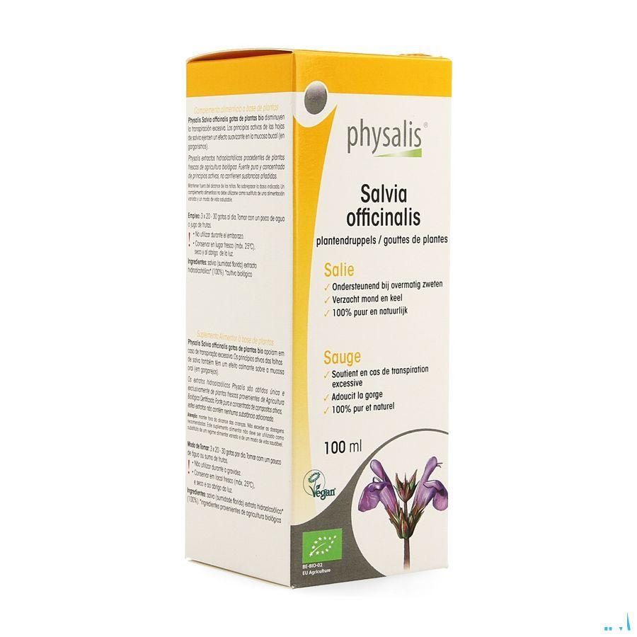 Physalis Epf Salvia Officinalis Bio 100 ml  -  Keypharm