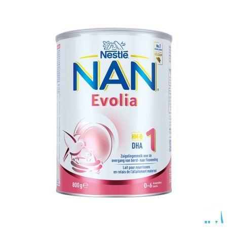 Nan Evolia 1 Lait Poudre 800 gr  -  Nestle