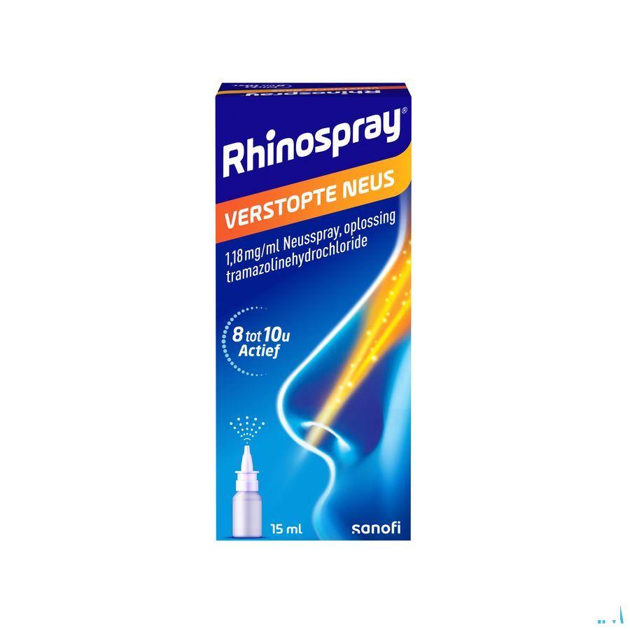 Rhinospray Nez bouché1,18mg/ml Spray Nasale 15 ml