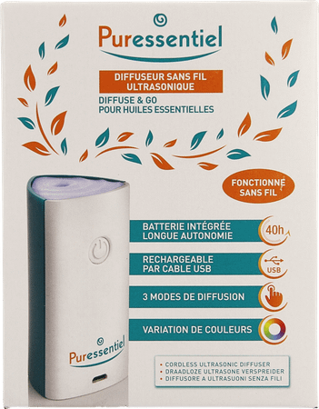 Puressentiel Diffuseur Ultrasonique Diffuse&go  -  Puressentiel