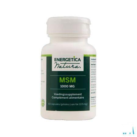 MSM 1000mg 60 capsules  -  Energetica Natura