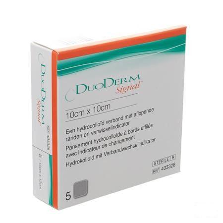 Duoderm Signal Verband Hydro St. Transp 10,0x10,0cm 5  -  Convatec