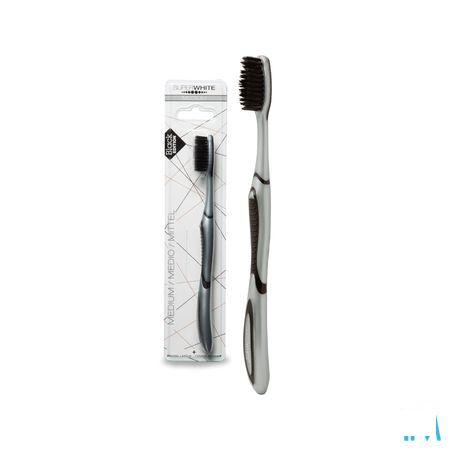 Superwithe Tandenborstel Black Edition Soepel