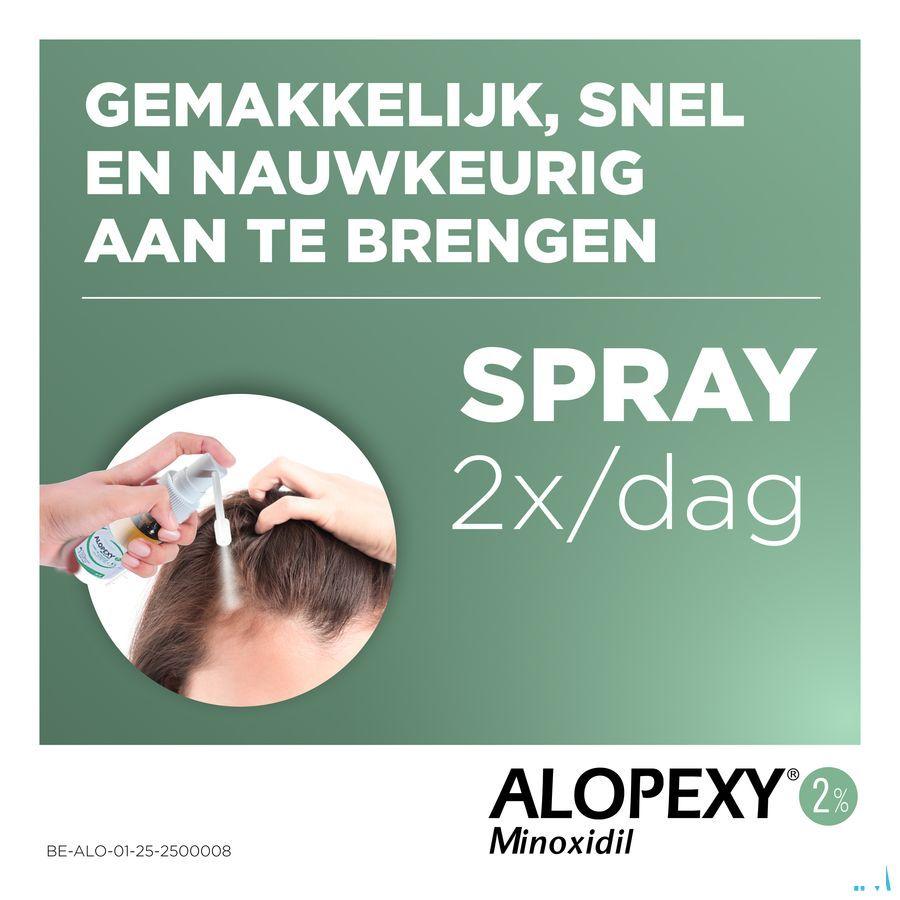 Alopexy 2 % Liquid Flacon Plast et 3x60 ml