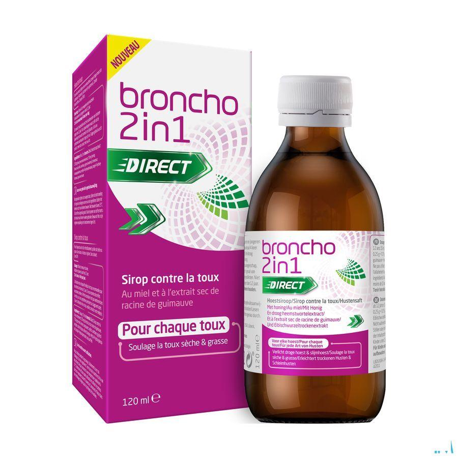 Bronchostop Bronchodirect Cough Syrup 120 ml  -  Perrigo