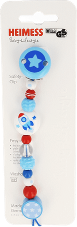 Heimess Fopspeenketting Plastic Raket  -  Bomedys