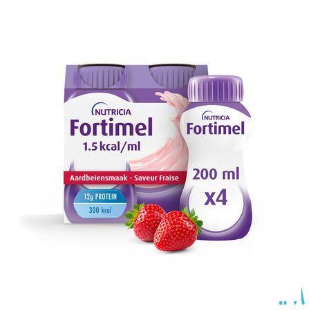 Fortimel 1.5Kcal Aardbei 4 x 200 ml