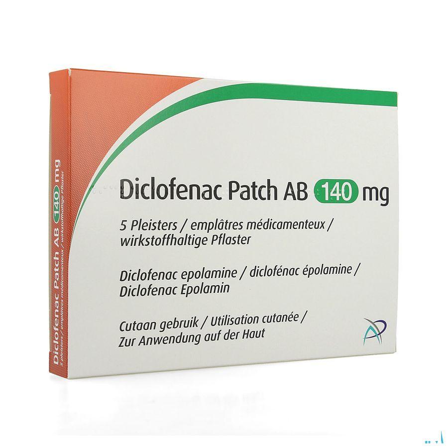 Diclofenac Patch Ab 140Mg Emplatre 5  -  Aurobindo