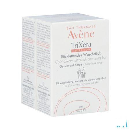 Avene Trixera Nutrition Pains Duo 2x100 gr  -  Avene