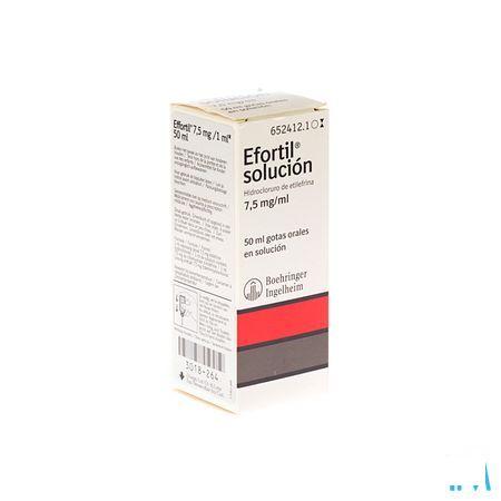 Effortil 7,5 mg/ml Dr Oraal 50 ml