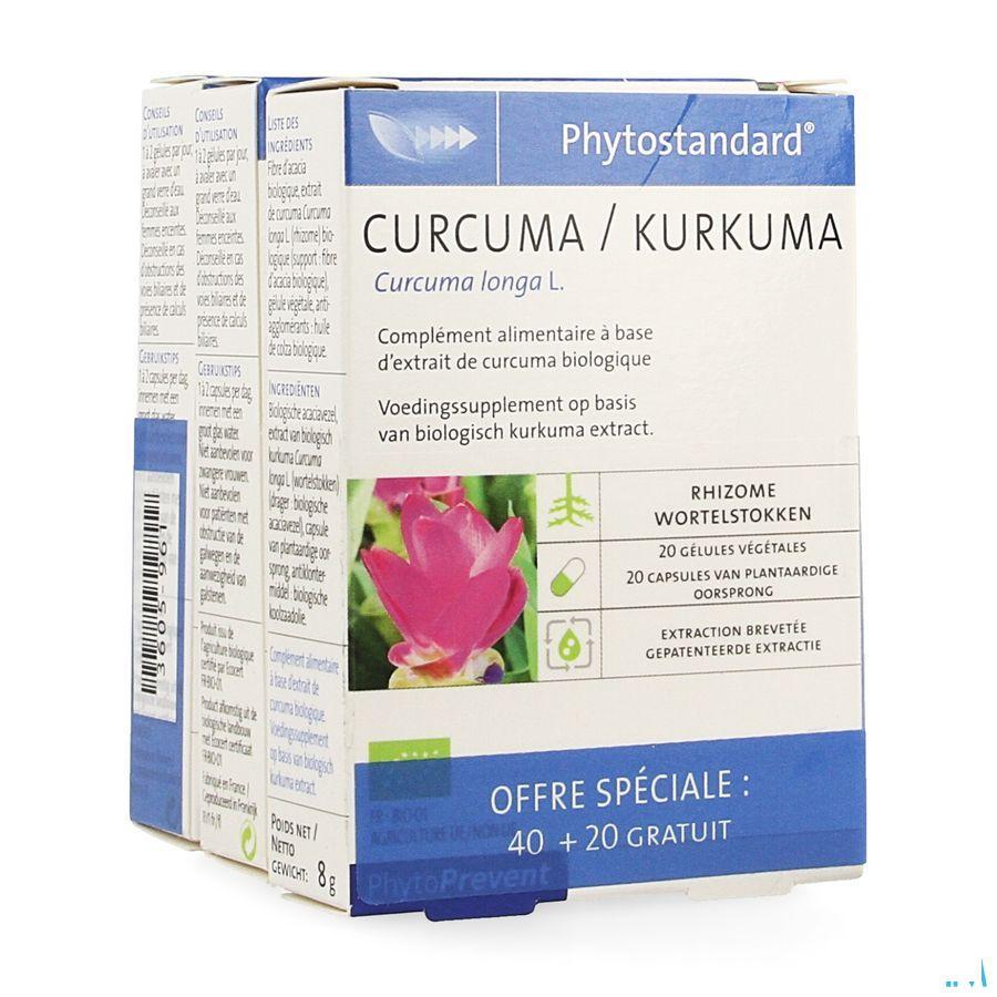 Phytostandard Curcuma Capsule 40 + 20  -  Pileje